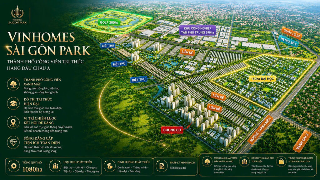 Vinhomes Saigon Park chủ đầu tư